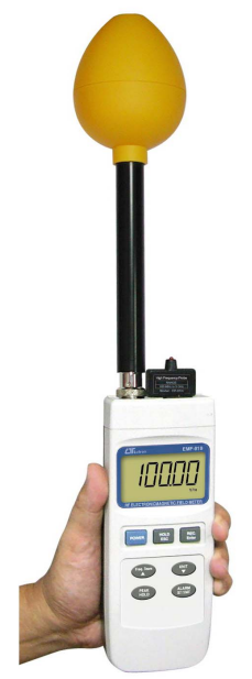 LUTRON EMF-819 3 AXIS RADIO FREQUENCY ELECTROMAGNETIC FIELD METER