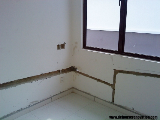 Conceal Air-Con Wiring & Pipes Penang