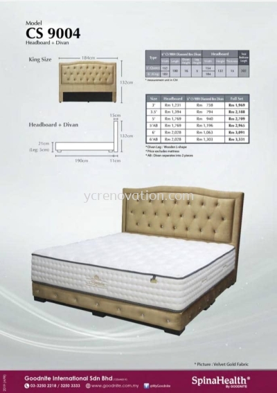 BEDFRAME CS9004