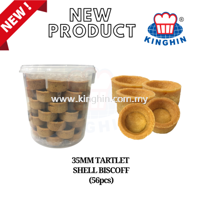 35MM TARTLET SHELL BISCOFF (56PCS)