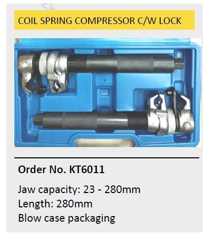 Heavy Duty Coil Spring Compressor Lock Type