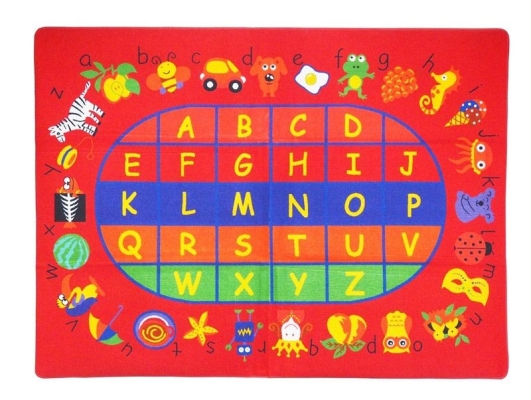 ZTC010 Carpet- Alphabet Animals (2x1.5)