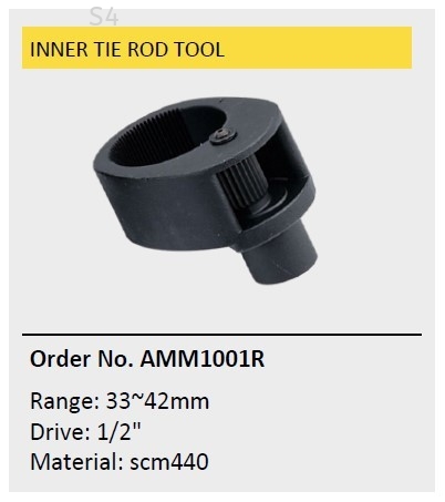 Universal 33~42mm Inner Tie Rod Tool (CR-MO)
