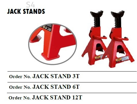 3 / 6 / 12 Ton Vehicle Safety Jack Stand