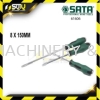 SATA 61606 T- Series Go Through Slotted Screwdriver 8 x 150MM Screwdriver & Nut Driver Hand Tool