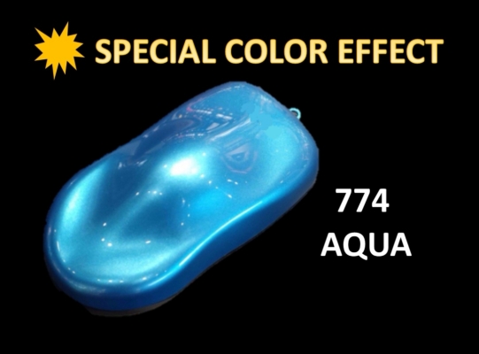 774 AQUA @SPECIAL COLOR EFFECT 2K CAR PAINT