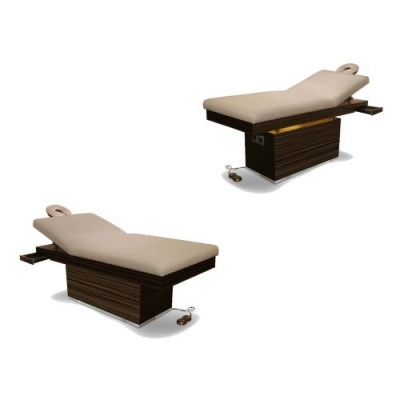 F 030d Massage Bed Monoblock Ebony Wood Optional