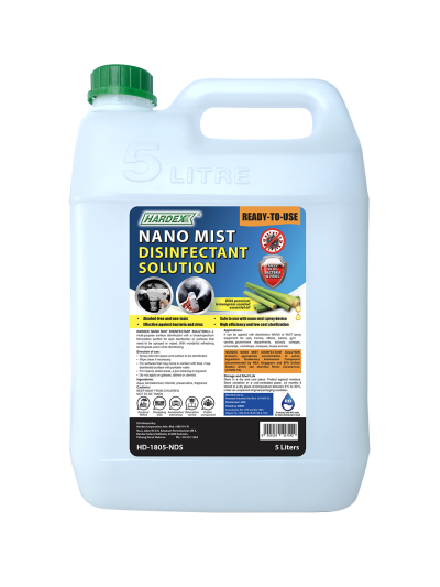 HARDEX NANO MIST DISINFECTANT SOLUTION - 5L