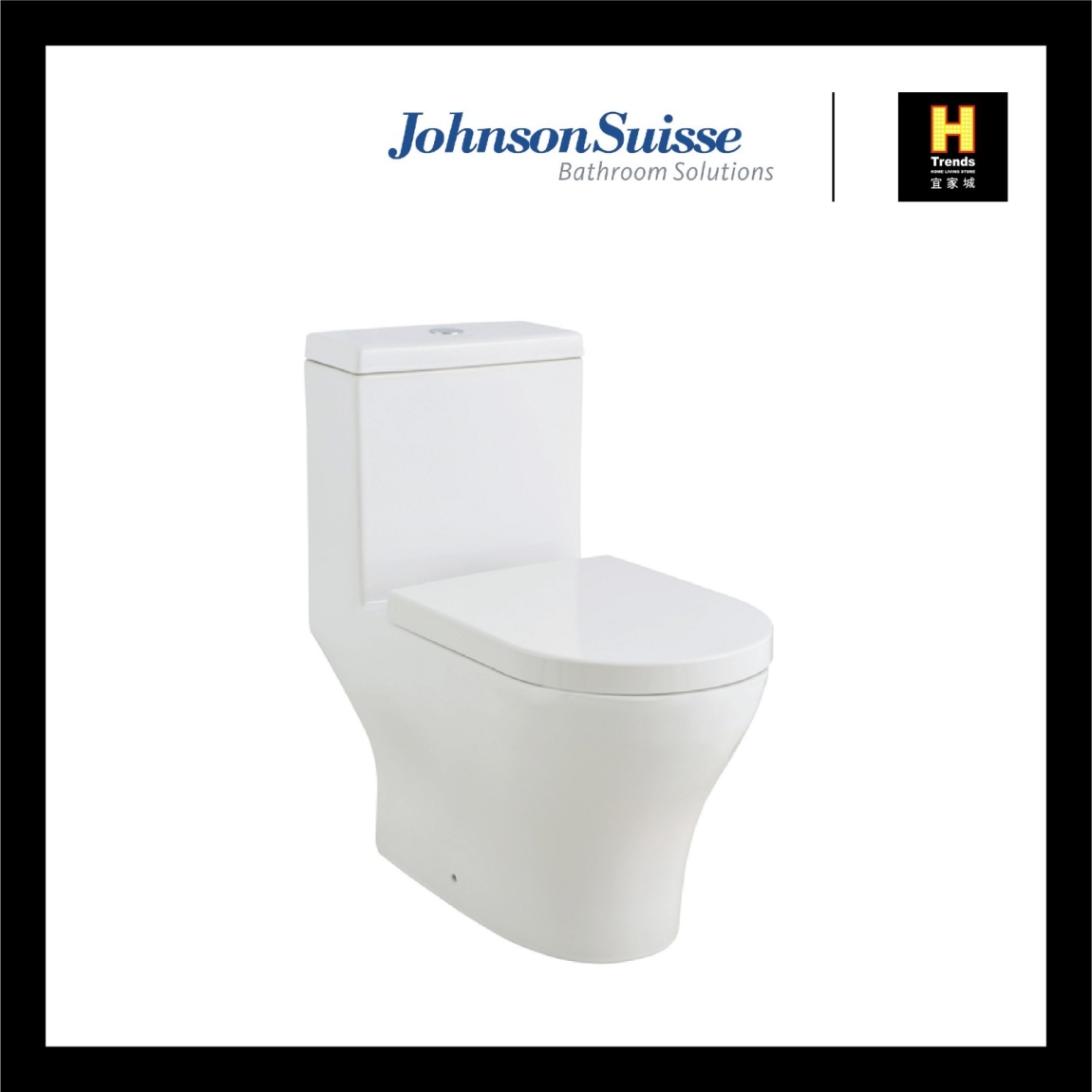 Johnson Suisse Pisa One Piece WC One Piece Closet Toilet Bowl Bathroom / Washroom Choose Sample / Pattern Chart