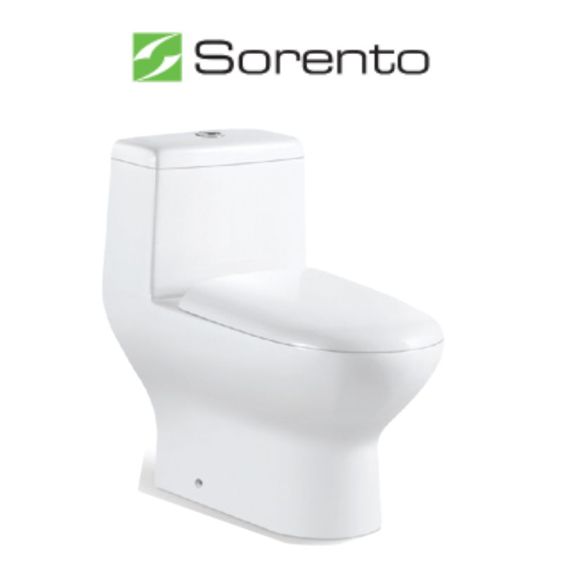 Sorento One Piece SRTWC7503 One Piece Closet Toilet Bowl Bathroom / Washroom Choose Sample / Pattern Chart