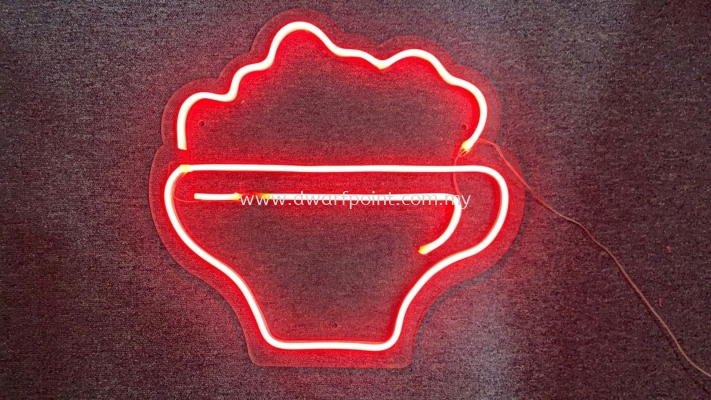 LED NEON WITH CLEAR ACRYLIC 
