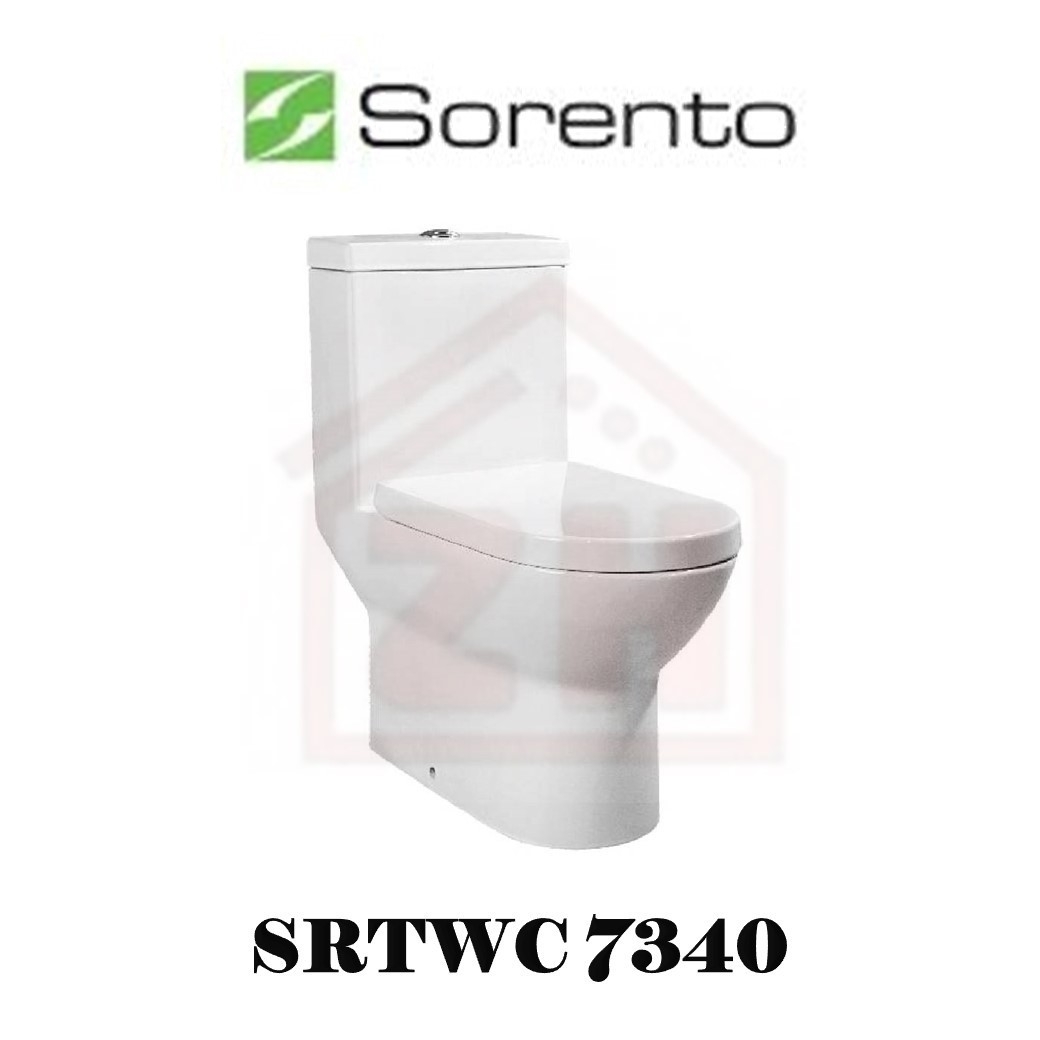 SORENTO One Piece Water Closet SRTWC 7340 Toilet Bowl / Water Closet Bathroom / Washroom Choose Sample / Pattern Chart