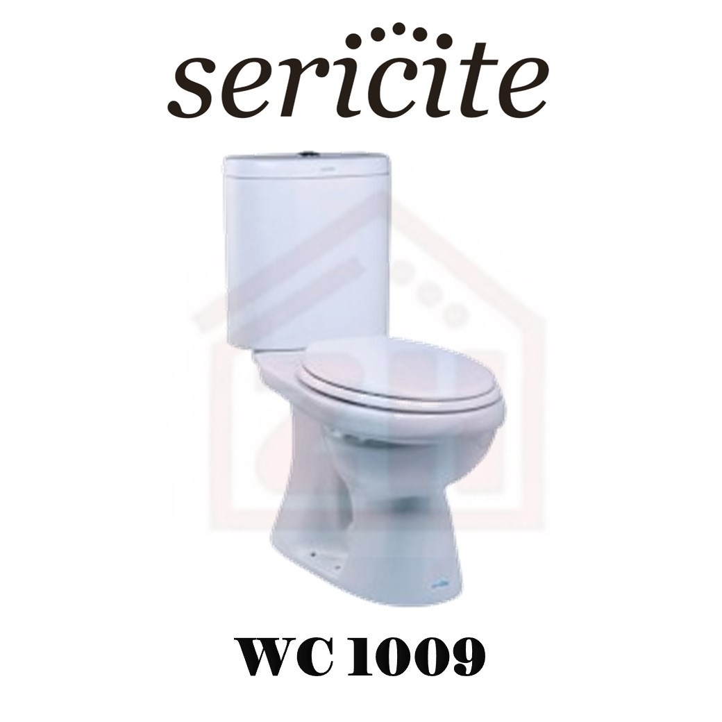 SERICITE Close-Couple Water Closet WC 1009 Toilet Bowl / Water Closet Bathroom / Washroom Choose Sample / Pattern Chart