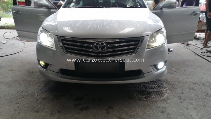 TOYOTA CAMRY SEAT REPLACE LEATHER