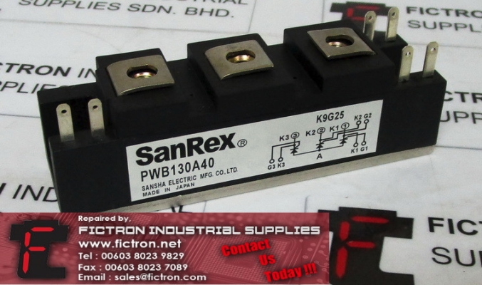 PWB130A40 SANREX Power Module Supply Malaysia Singapore Indonesia USA Thailand