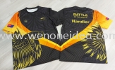 Round Neck Shirt Sublimation Sublimation Shirt Shirt/Uniform