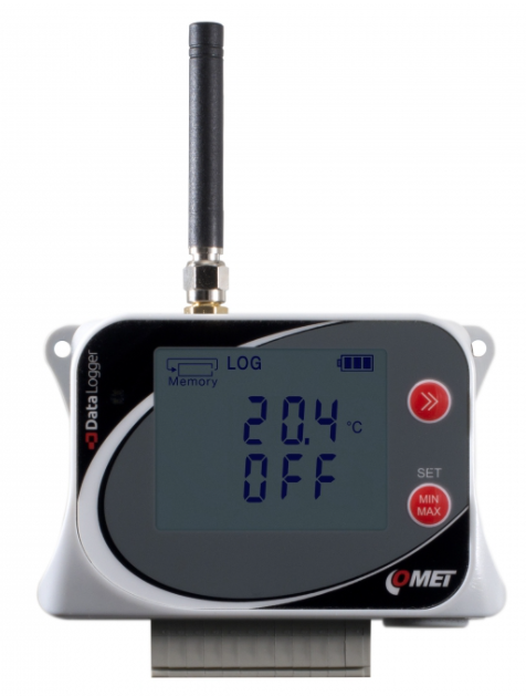 comet u0843m iot wireless temperature datalogger for 2 external probes, with two two-state inputs, b