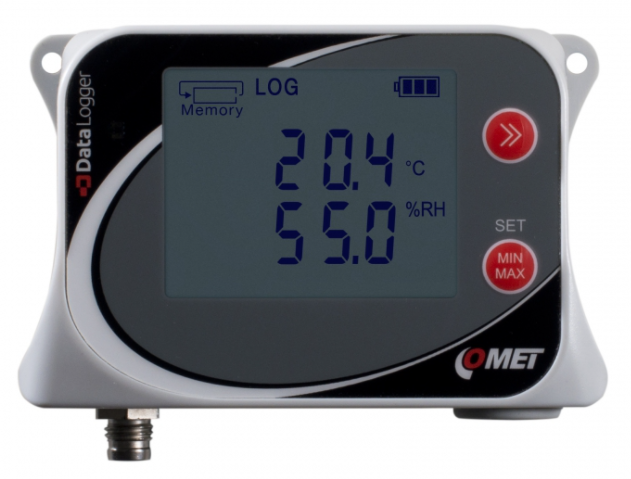 comet u3121 temperature and humidity data logger for external probe