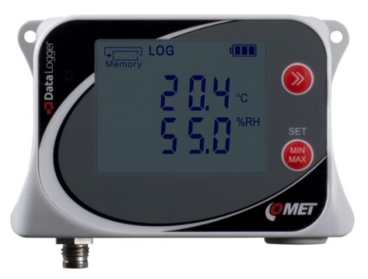 COMET U3121 Temperature and humidity data logger for external probe