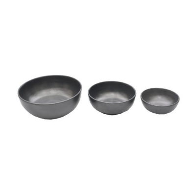 Bowl Ceramic Black Doff Set