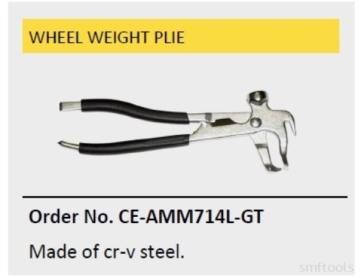 WHEEL WEIGHT PLIER