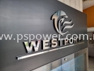 3D Stainless Steel Box Up Lettering Signage Metal Signage