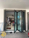 folding door High performance folding door  Glass products Residential 