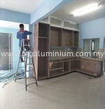 Aluminium Wood Grain Series Cabinet