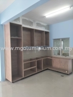 Aluminium Wood Grain Series Cabinet