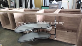 Aluminium Wood Grain Series Cabinet