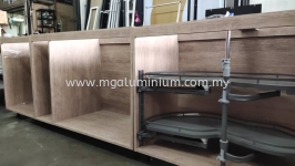 Aluminium Wood Grain Series Cabinet