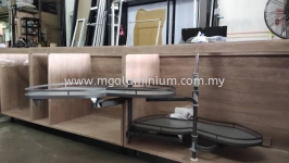 Aluminium Wood Grain Series Cabinet