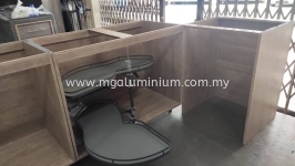 Aluminium Wood Grain Series Cabinet