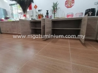 Aluminium Wood Grain Series Cabinet