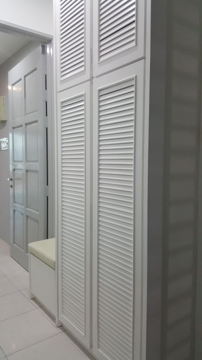 Louver Door Shoe Cabinet Butterworth Penang 