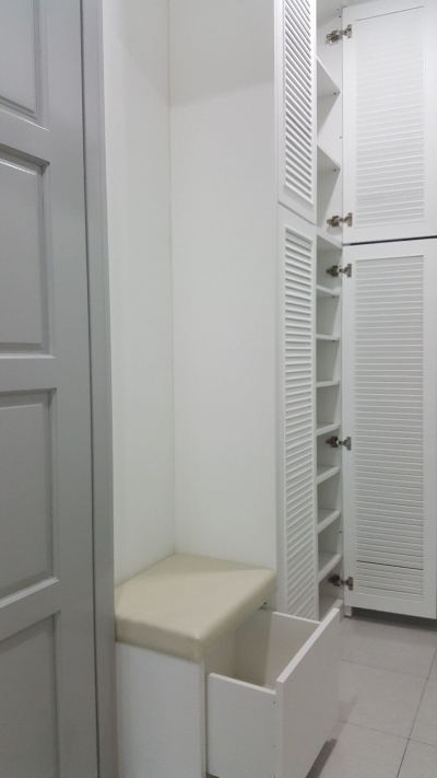 Louver Door Shoe Cabinet Butterworth Penang 