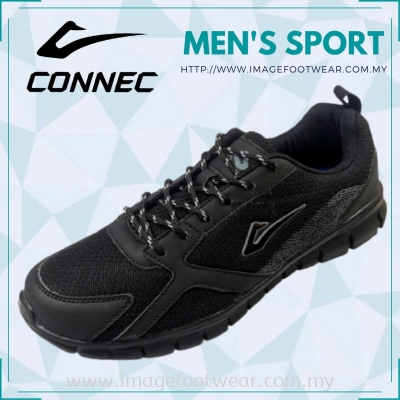 CONNEC Men Sport Shoe CS-88-8363- BLACK Colour