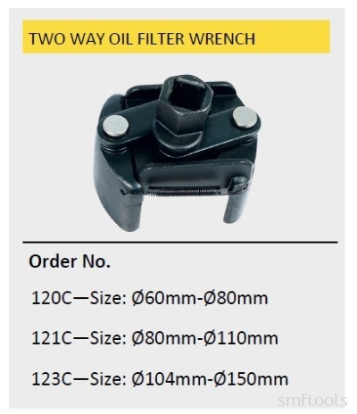 TWO WAY OIL FILTER WRENCH