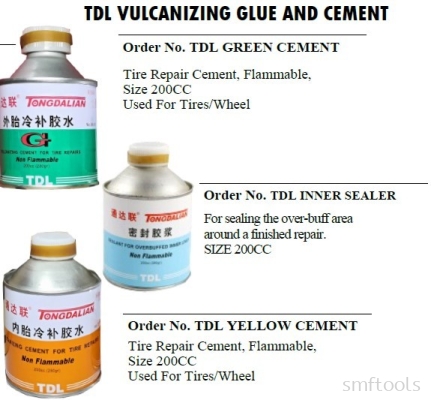 TDL VULVANIZING GLUE AND CEMENT