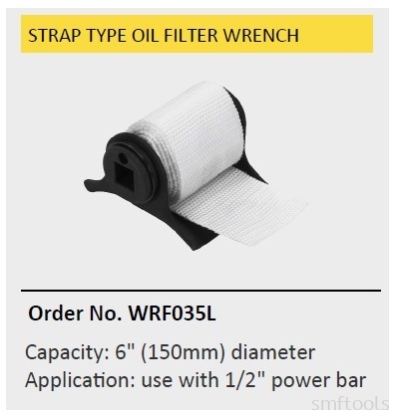 STRAP TYPE OIL FILTER WRENCH