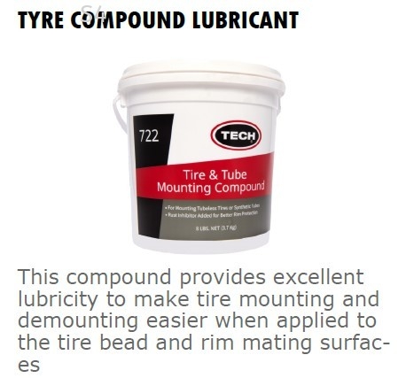 Tire & Tube Mounting Compound Lubricant