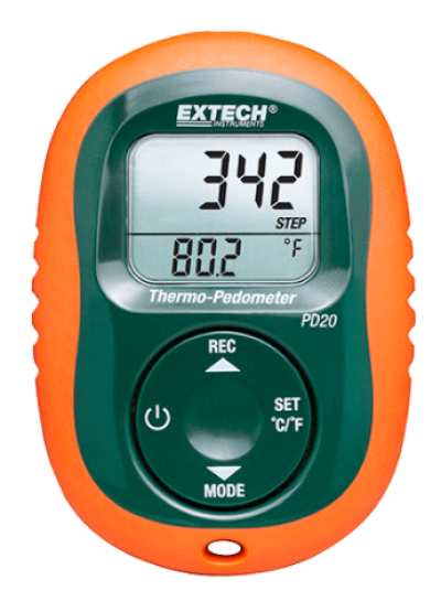 EXTECH PD20 : Thermo-Pedometer