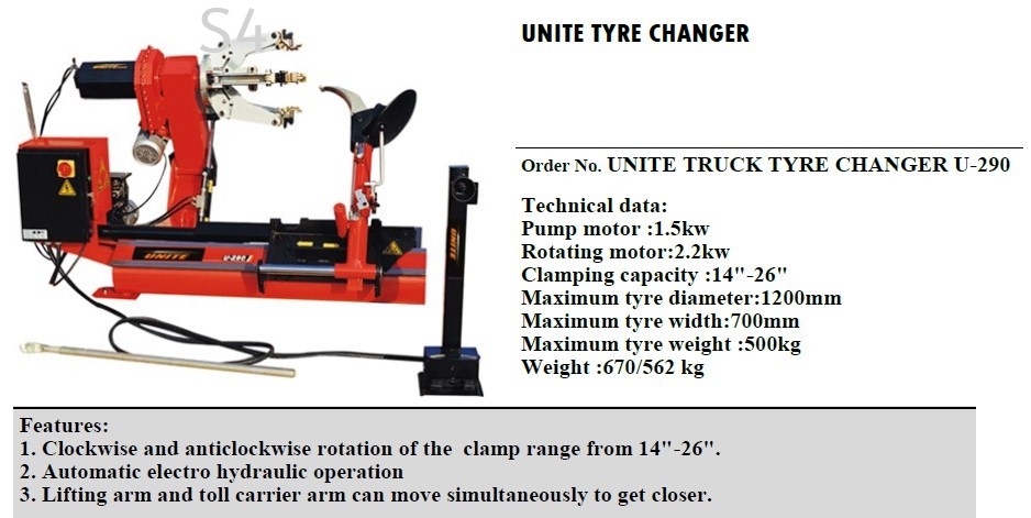 *Special Order* U-290 Commercial Truck Tire Changer Machine