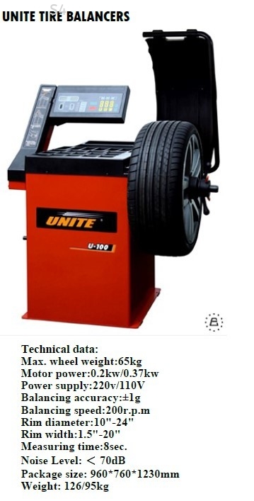 U100 Automotive Tire Balancer Machine
