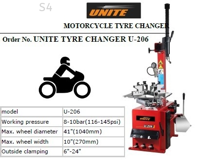 U206 Motorcycle / Bike Tire Changer