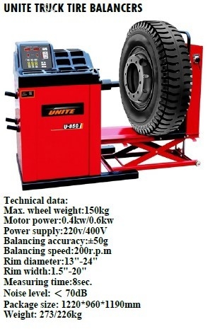 U850 Truck Wheel Balancer