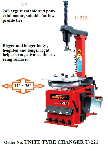 U221 24 Inch Automotive Wheel Tire Changer Machine U221 24 Inch Automotive Wheel Tire Changer Machine Wheel Tire Changer Automotive Special Equipment & Machinery