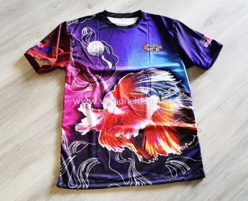 Round Neck Shirt Sublimation