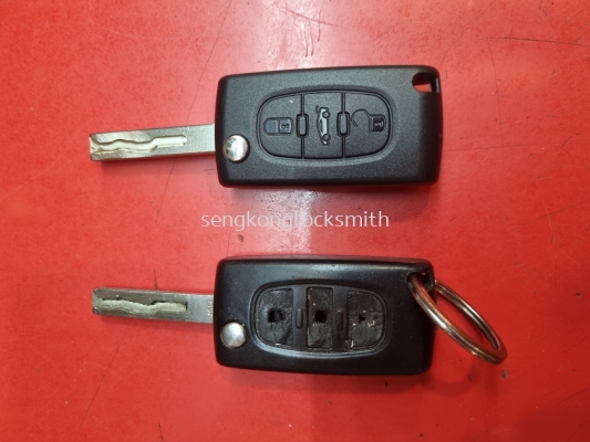 peugeot car remote control casing