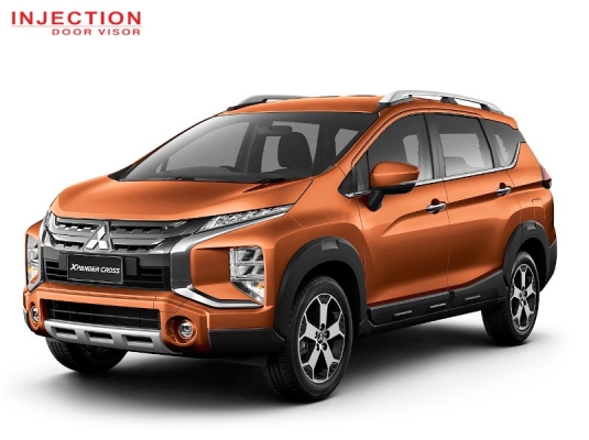 MITSUBISHI XPANDER 2020 - ABOVE = INJECTION DOOR VISOR WITH STAINLESS STEEL LINING